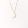 Mother of Pearl Sterling Silver Necklace